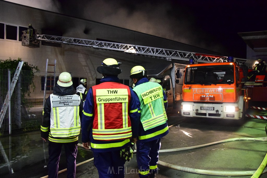 Grossbrand Halle Troisdorf Kriegsdorf Junkersring P760.JPG - Miklos Laubert